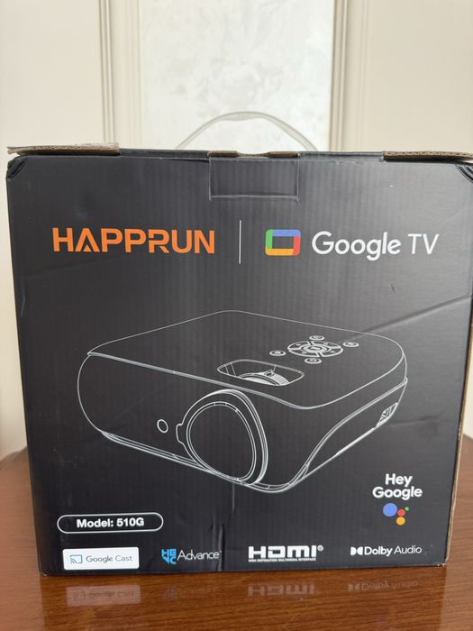Проектор: HAPPRUN Google TV, модель 510G.