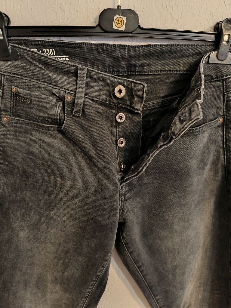 Nowe męskie jeansy G-Star Raw Straight Tapered W28 L34