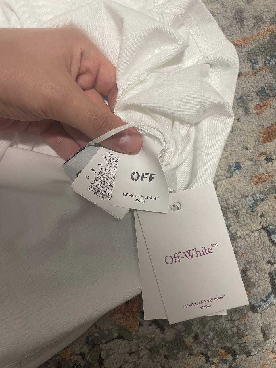 Футболка OFF-WHITE X NIKE L / OFF-WHITE T-shirt /  офф вайт футболка