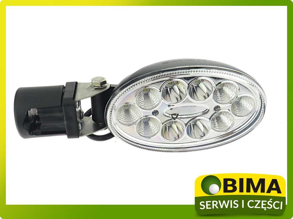 Lampa robocza halogen 10 LED CREE z mocowaniem bocznym 30W 10-30 V