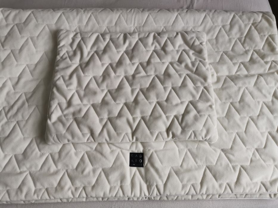 Kadaro / Ochraniacz i  pościel BeVelvet / ecru