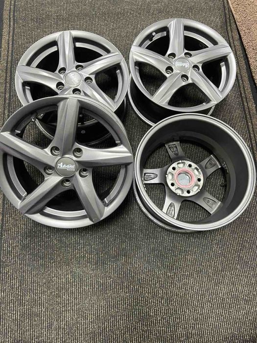 Титани 6,5Jx15H, ET42., 5 x112, Литі диски.