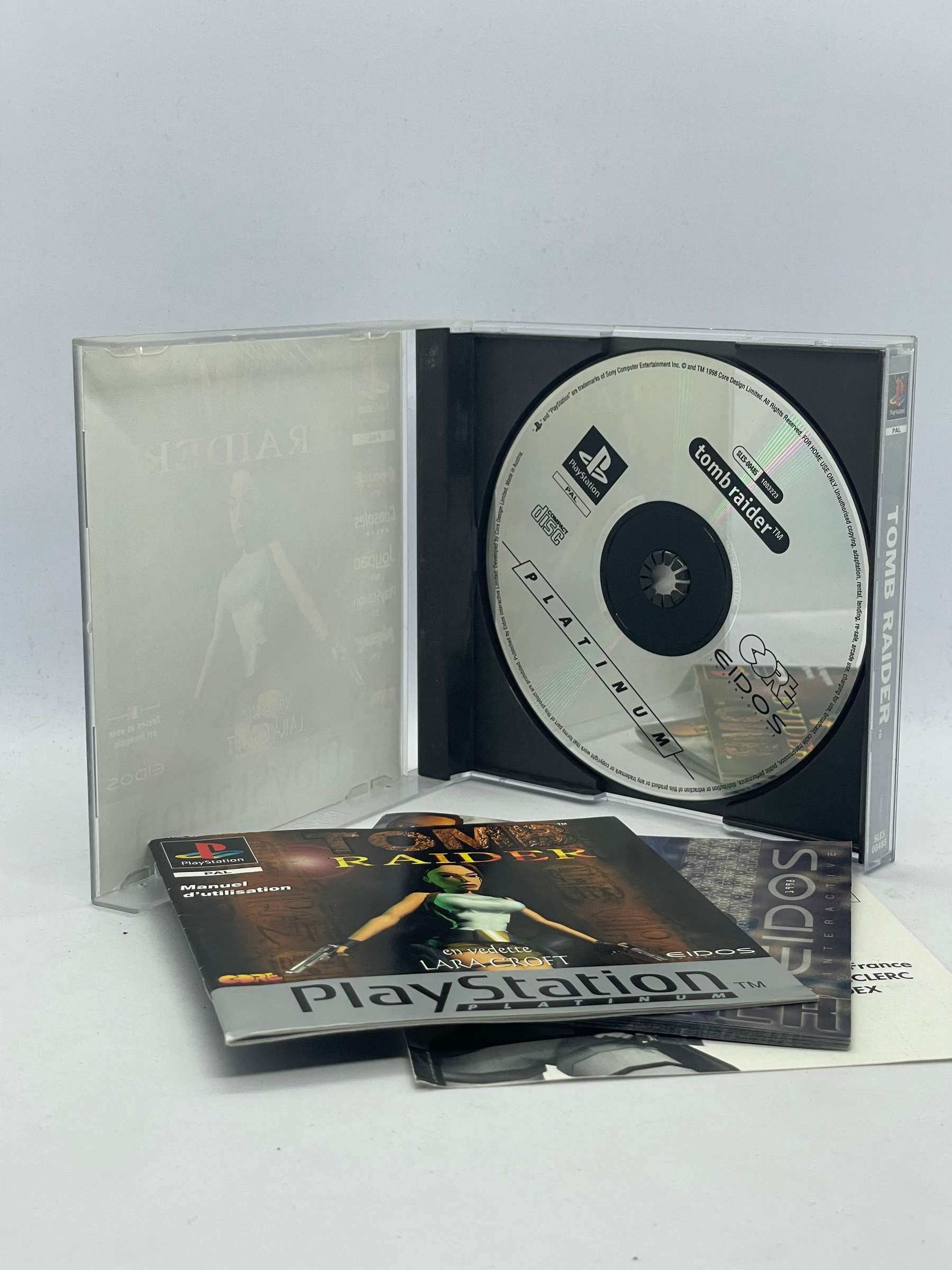 Tomb Raider PS1 PSX (FR)