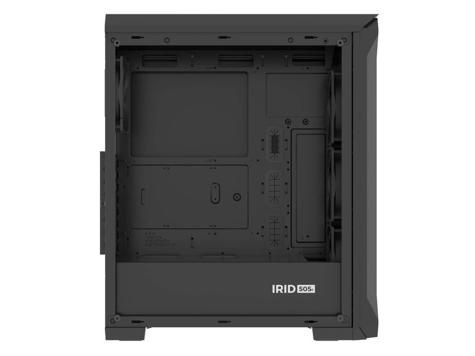Obudowa komputerowa Genesis Irid 505F z szybą, Midi Tower, NOWA