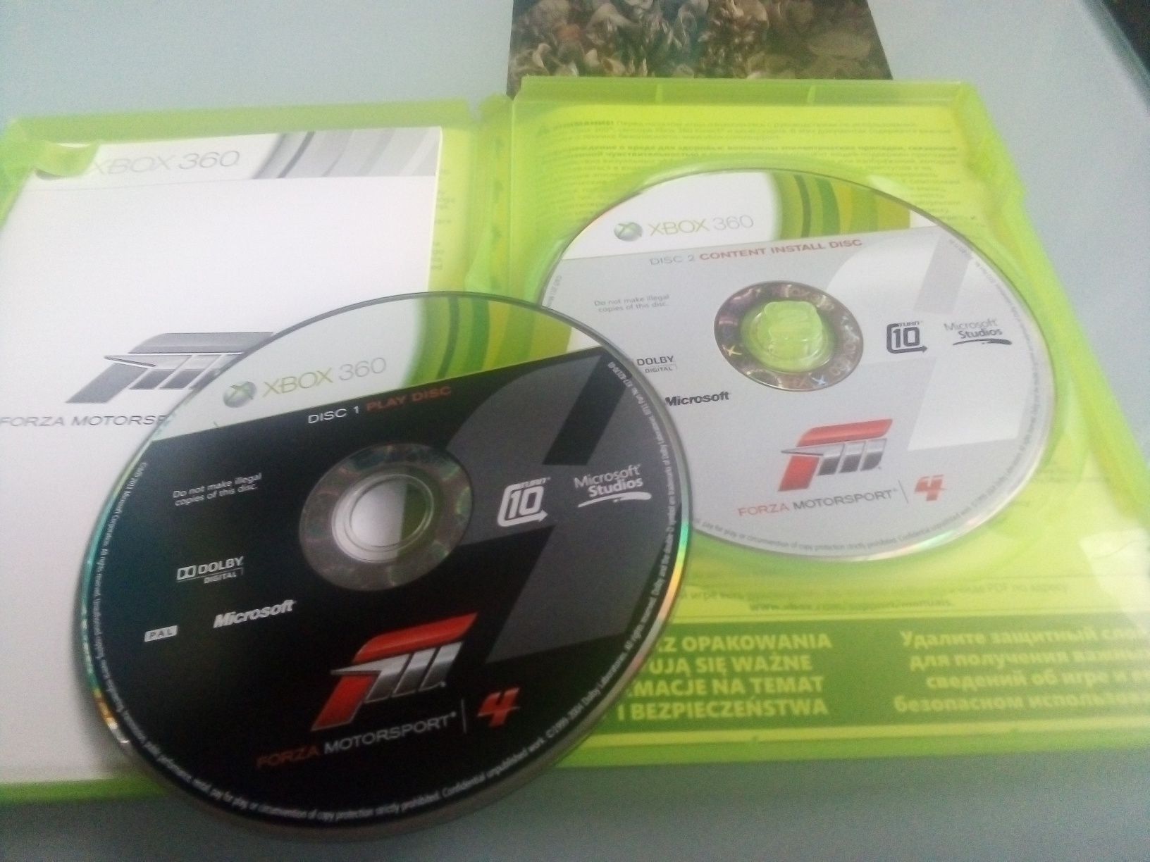 Xbox 360 gra Forza motorsport 4 wyścigi samochodowe jak nowa