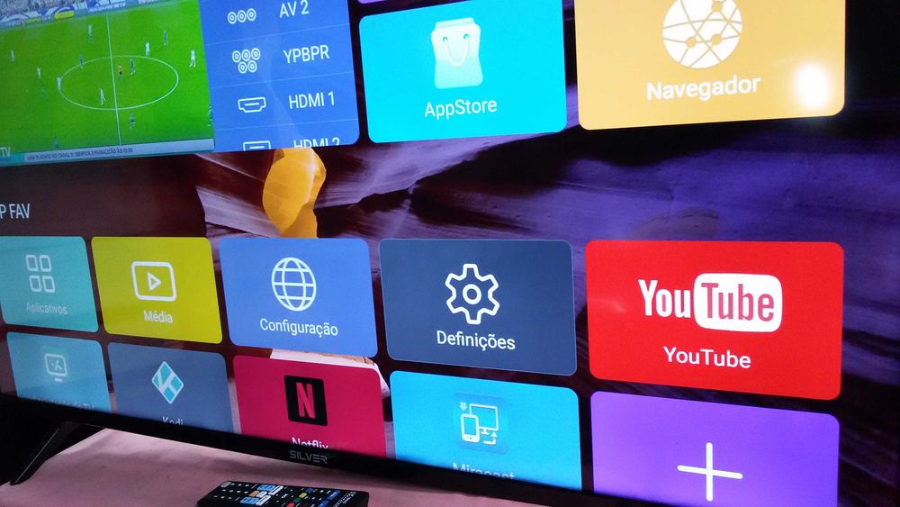 tv led smart 4k silver ip-le55/4108.85 55polgadas 1.40m