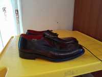 Sapatos homem under blue verniz 39