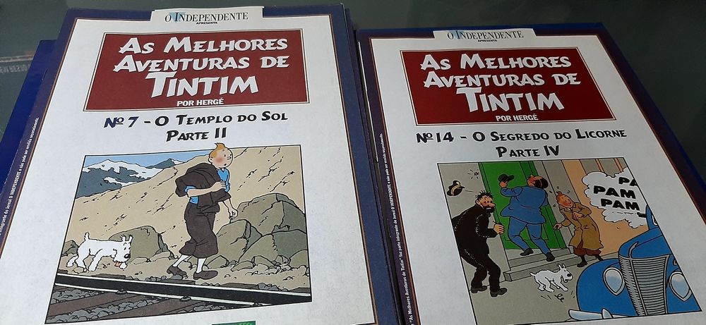 TINTIN e as suas 14 melhores aventuras
