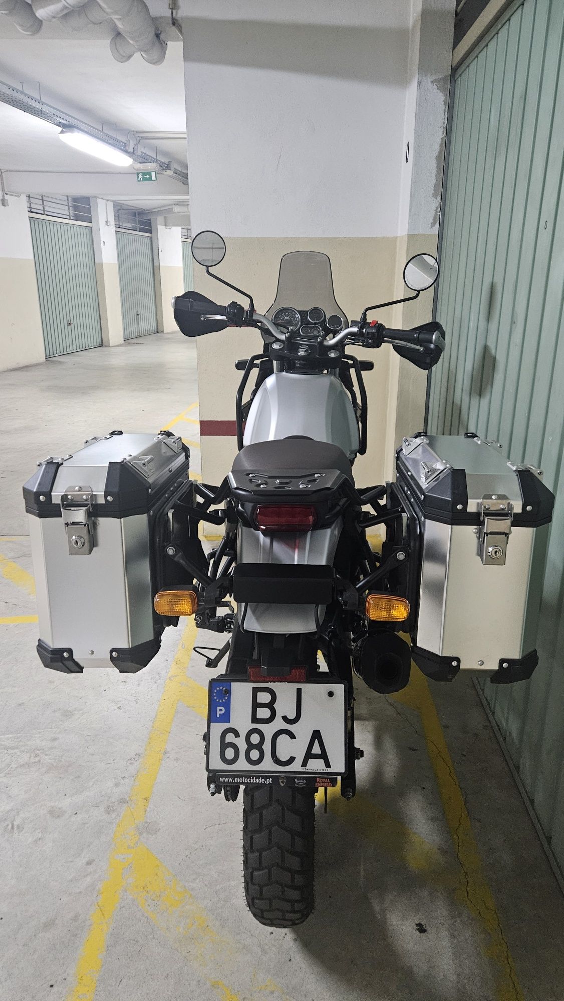 Royal Enfield Himalayan 411 kit de 3 malas  #possivel troca#