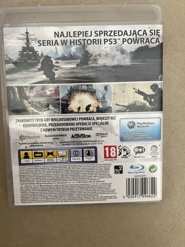 Blu-ray Ps3 Call of Duty