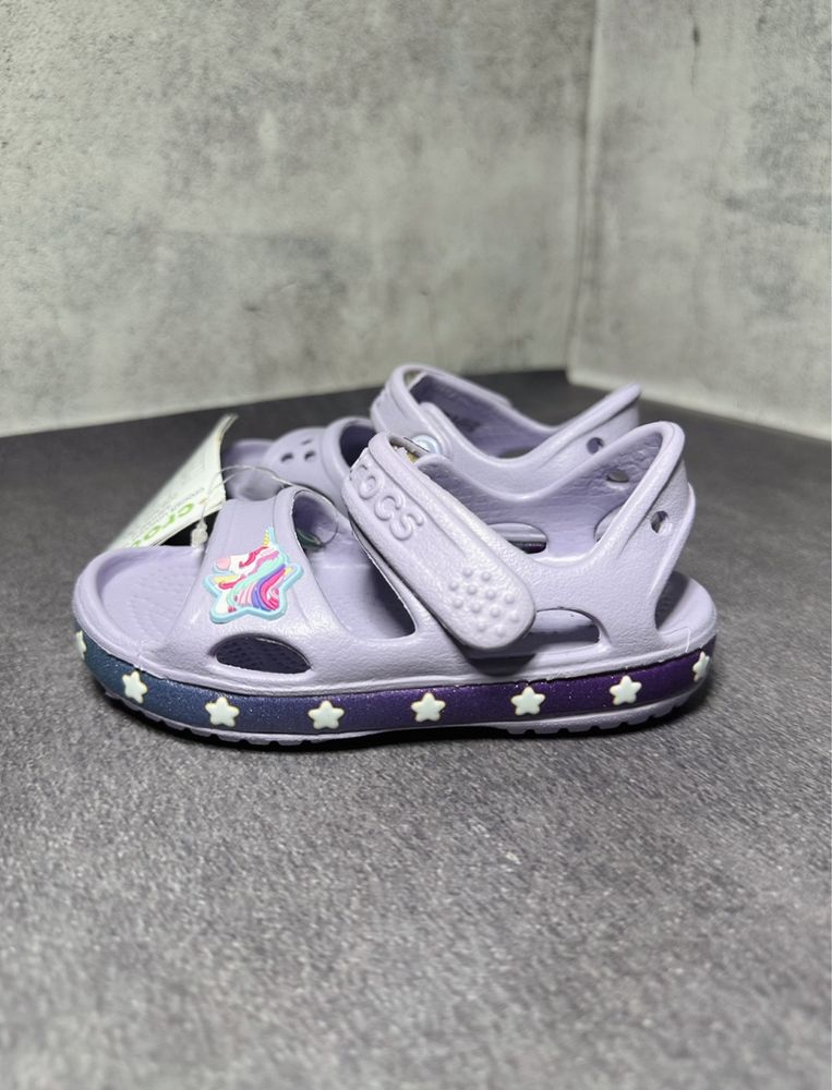 Дитячі сандалі Crocs Girls Fun Lab Unicorn Charm Sandal