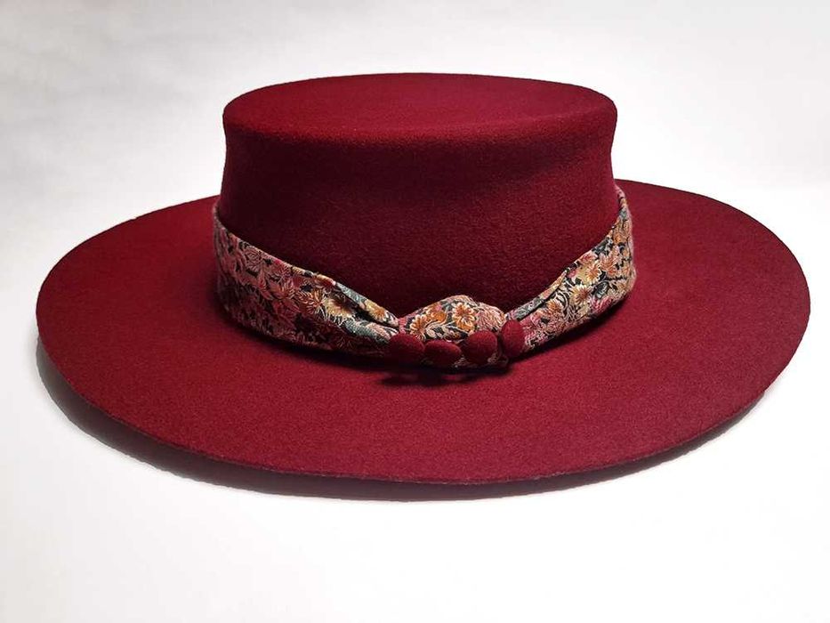 Chapéu Feltro Lã Aba Simetria Autor Invicta Chapelaria Centro da Moda