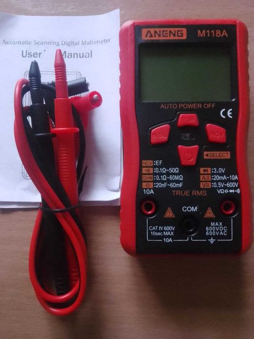 Aneng M118A мультиметр цифровой
