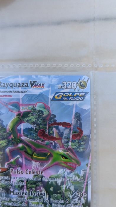 Carta Rayquaza VMAX 218/203 Alternate Art Secret Rare – Evolving Skies