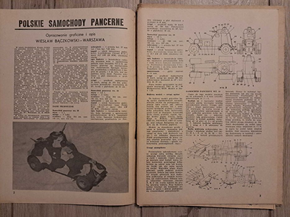 Mały Modelarz 5/87 - Polskie samochody pancerne