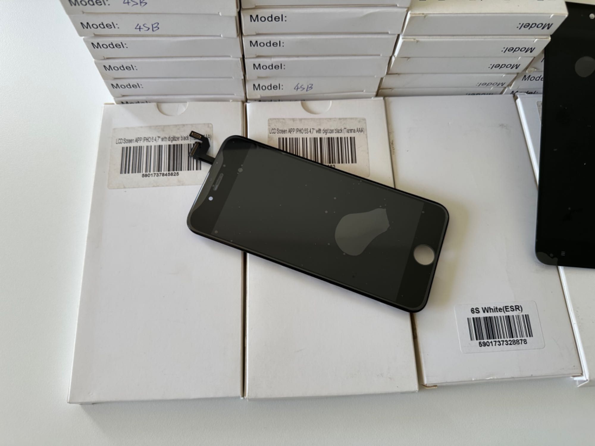 Lote 24x Display Ecrã Apple iPhone 4 4S 6 6S 4.7 Xiaomi Redmi Novos