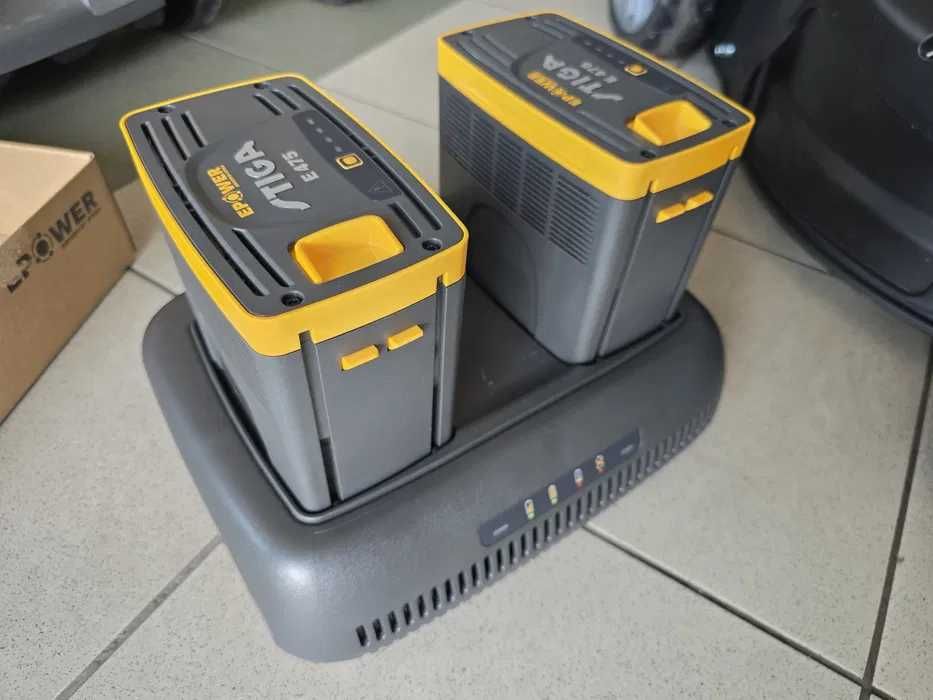 Kosiarka akumulatorowa STIGA Combi 50 V AE 2x7,5 Ah+ładowarka!