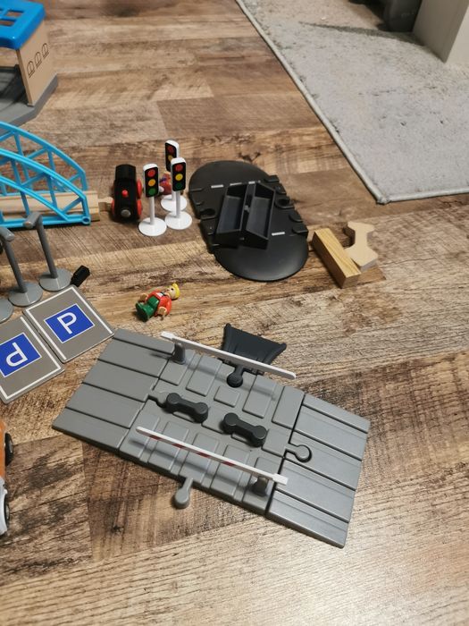 Mega Zestaw drewnianych torów.