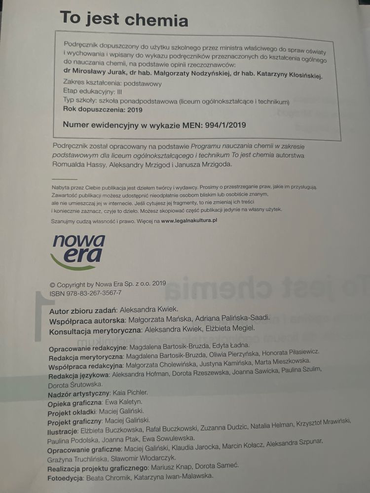 To jest chemia 1 ..Podrecznik .Zakres podstawowy