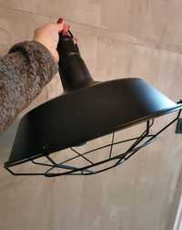 4x lampa sufitowa loftowa loft czarna pirkna de luxe