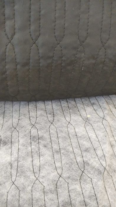 Подкладка шёлковая и стеганная