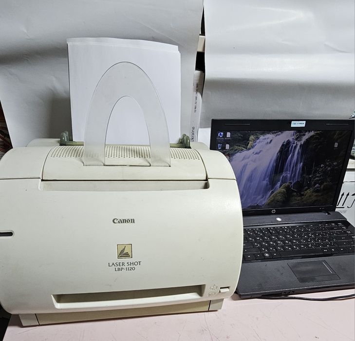Принтер Canon+Ноутбук HP