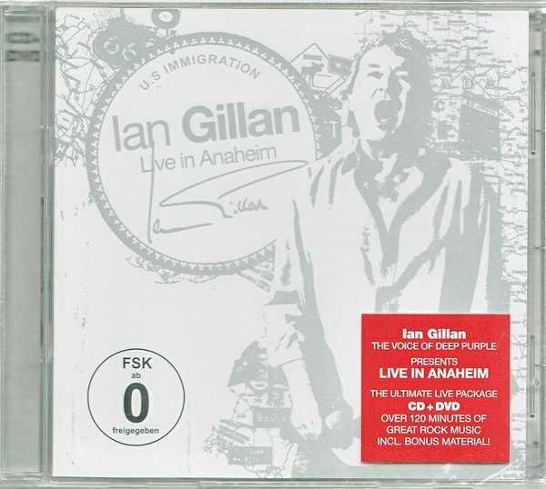 IAN GILLAN- Live In Anaheim- CD/DVD -płyta nowa , zafoliowana