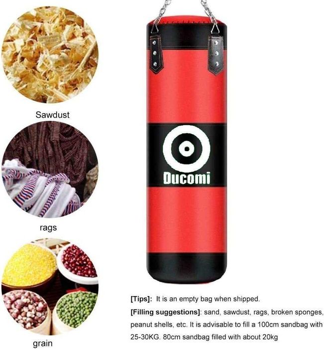Kit de Boxe com Saco de Boxe de 120cm