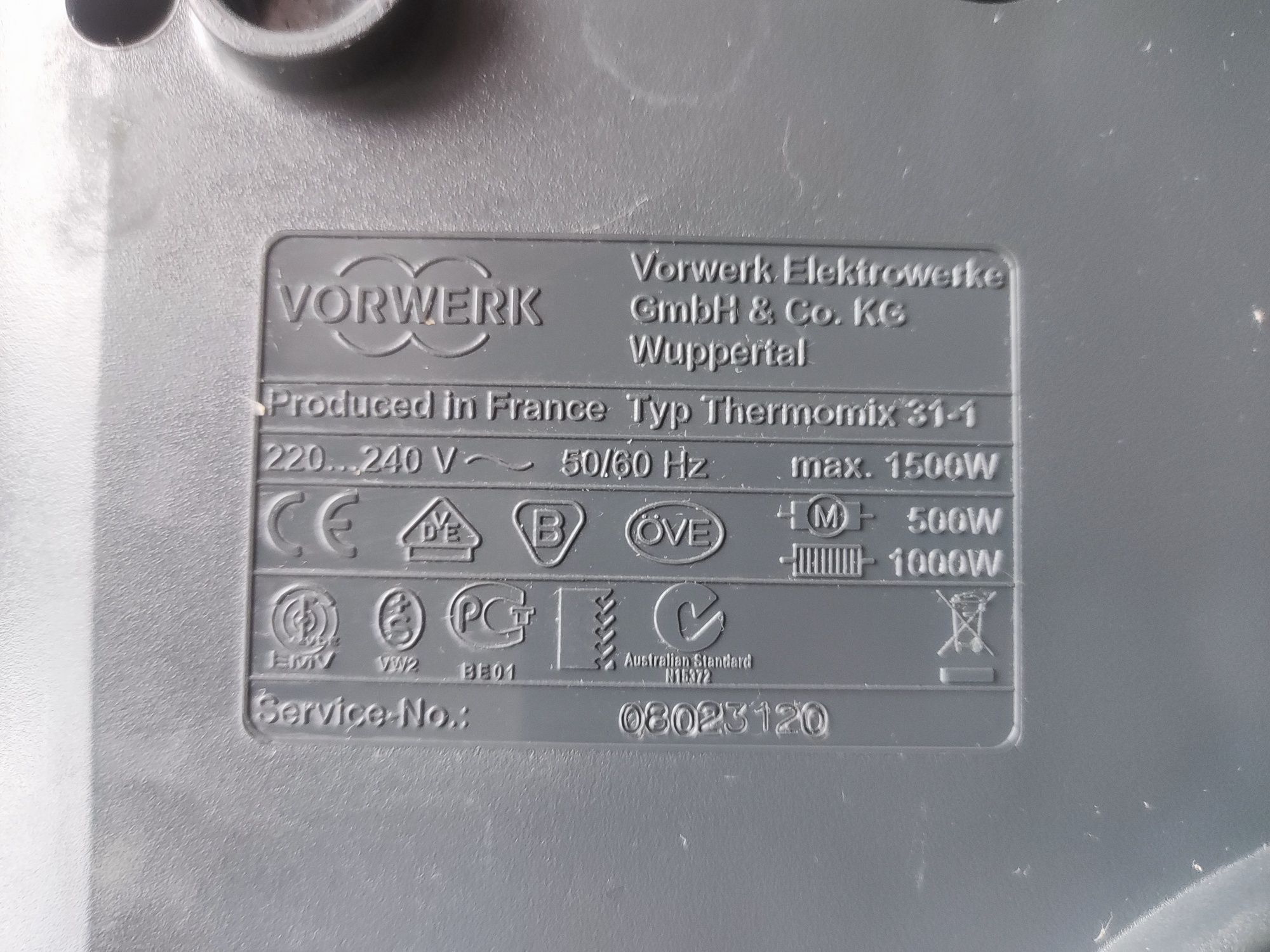 Robot kuchenny Thermomix TM31-1