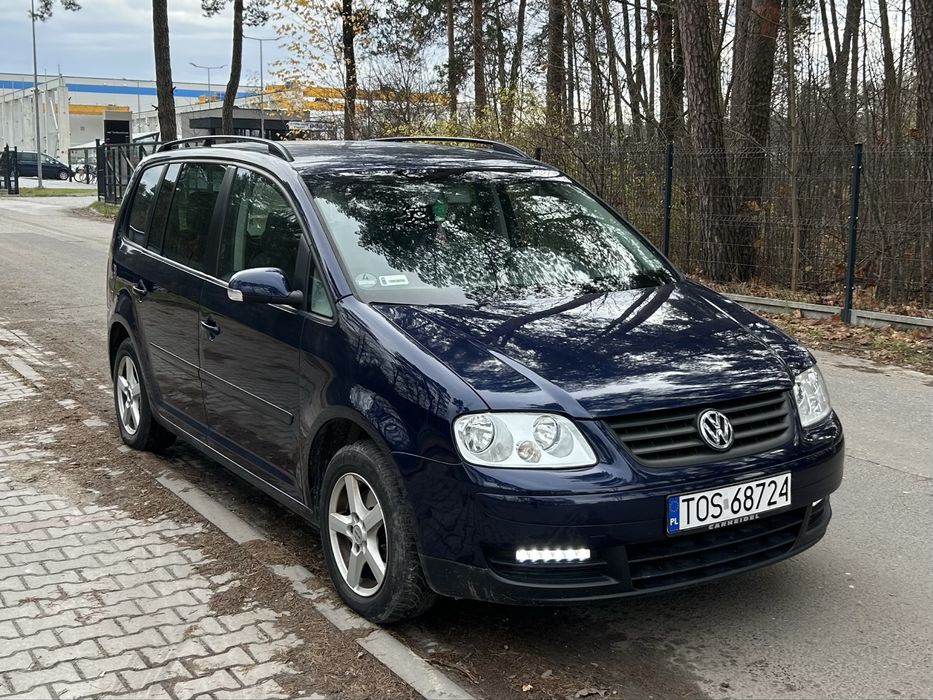 Volkswagen Touran 1.6 MPI 2005r. 7os. Instalscja LPG