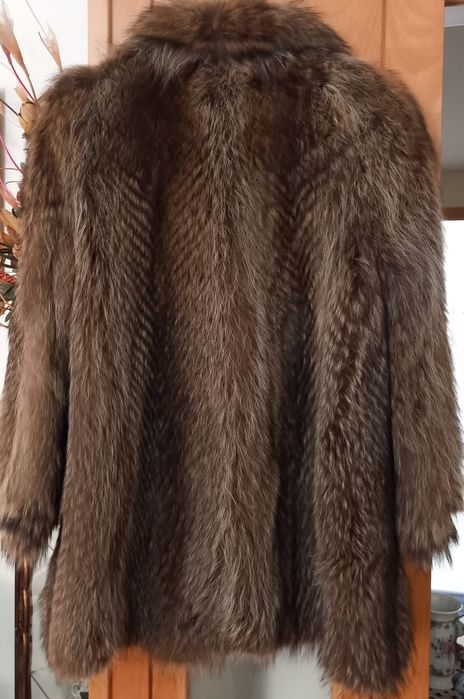 Casaco de pele verdadeira