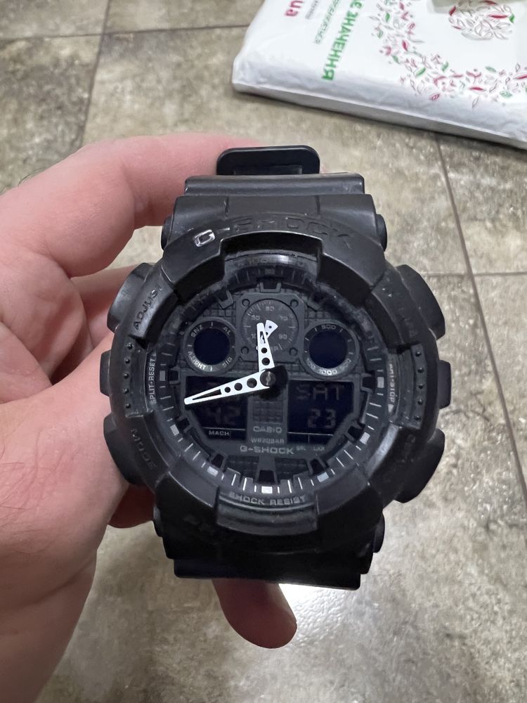 Продам часы G-shock ga100 в идеальном состоянии
