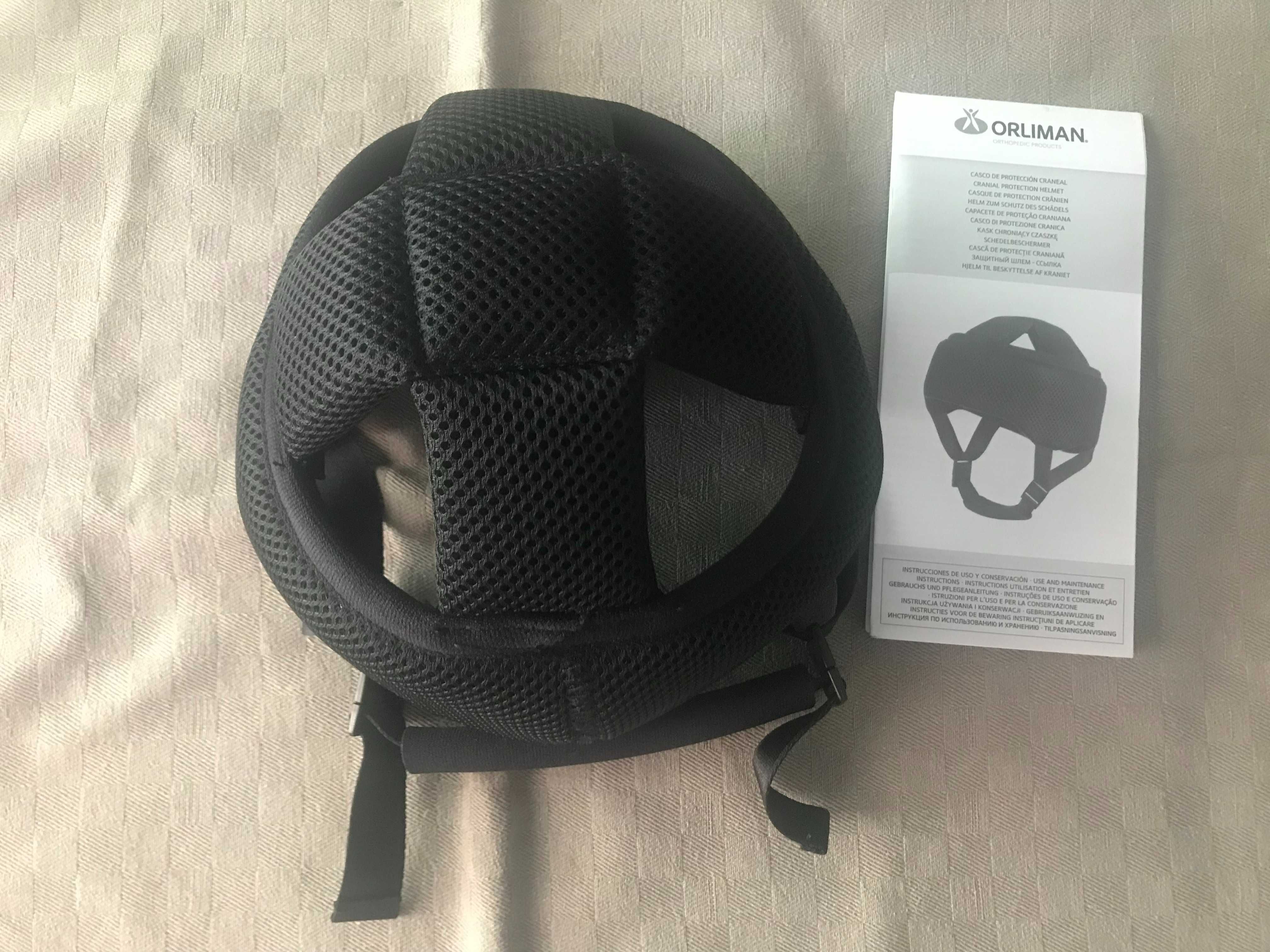 Capacete de proteção craniana para bebé