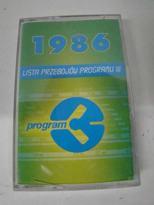 Kaseta VARIOUS  Lista Przebojów Programu III 1982 / 84 / 85 / 86 / 87