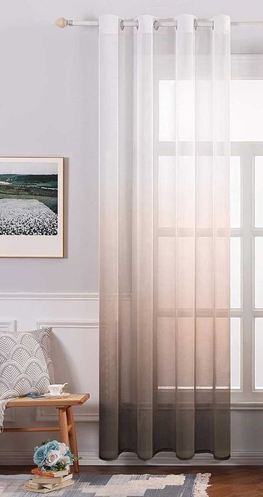 Nowa zasłona / kotara / MIULLE / brązowa / 140x245cm 1szt !1696!