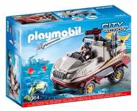 Playmobil City Action Amphibious Truck, klocki Amfibia, 9364