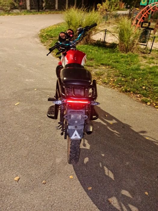 Мотоцикл альфа 125куб Rx