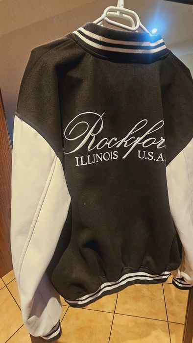 Kurtka męska bejsbolówka Bershka