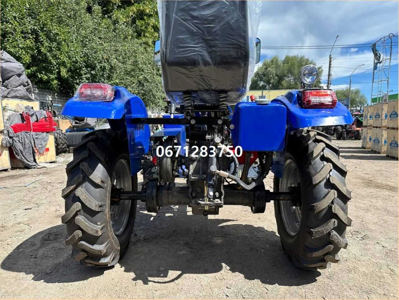 Нова якісна техніка! Знижки трактор KENTAVR 160B Фреза і Плуг