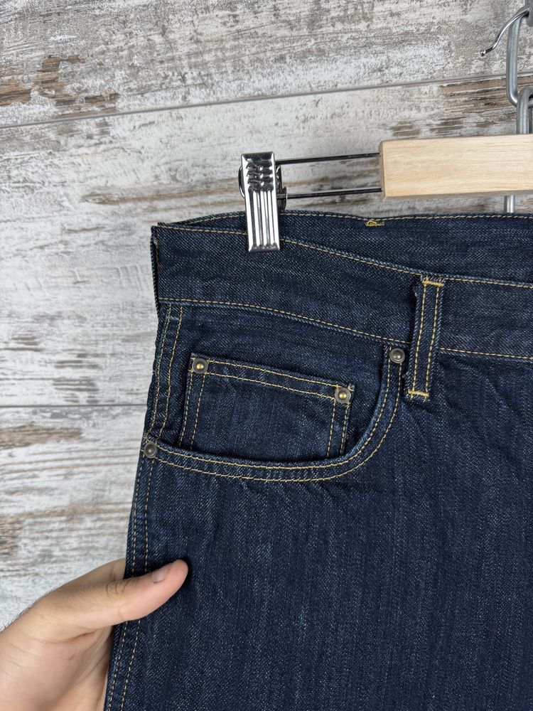 Мужские джинсовые шорты Carhartt wip bermuda размер 32 S карго