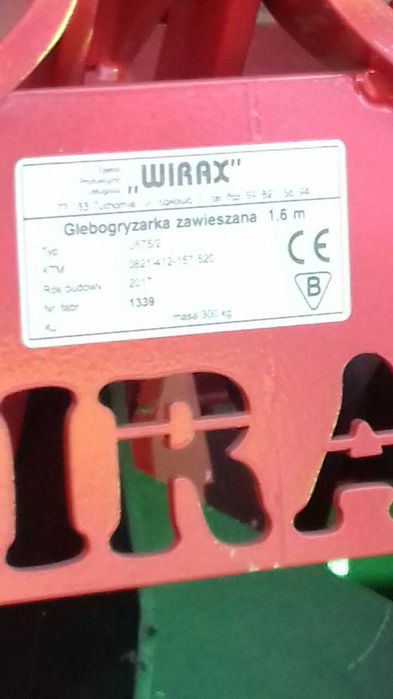 Грунтофреза фреза почвофреза Польща WIRAX BOMET