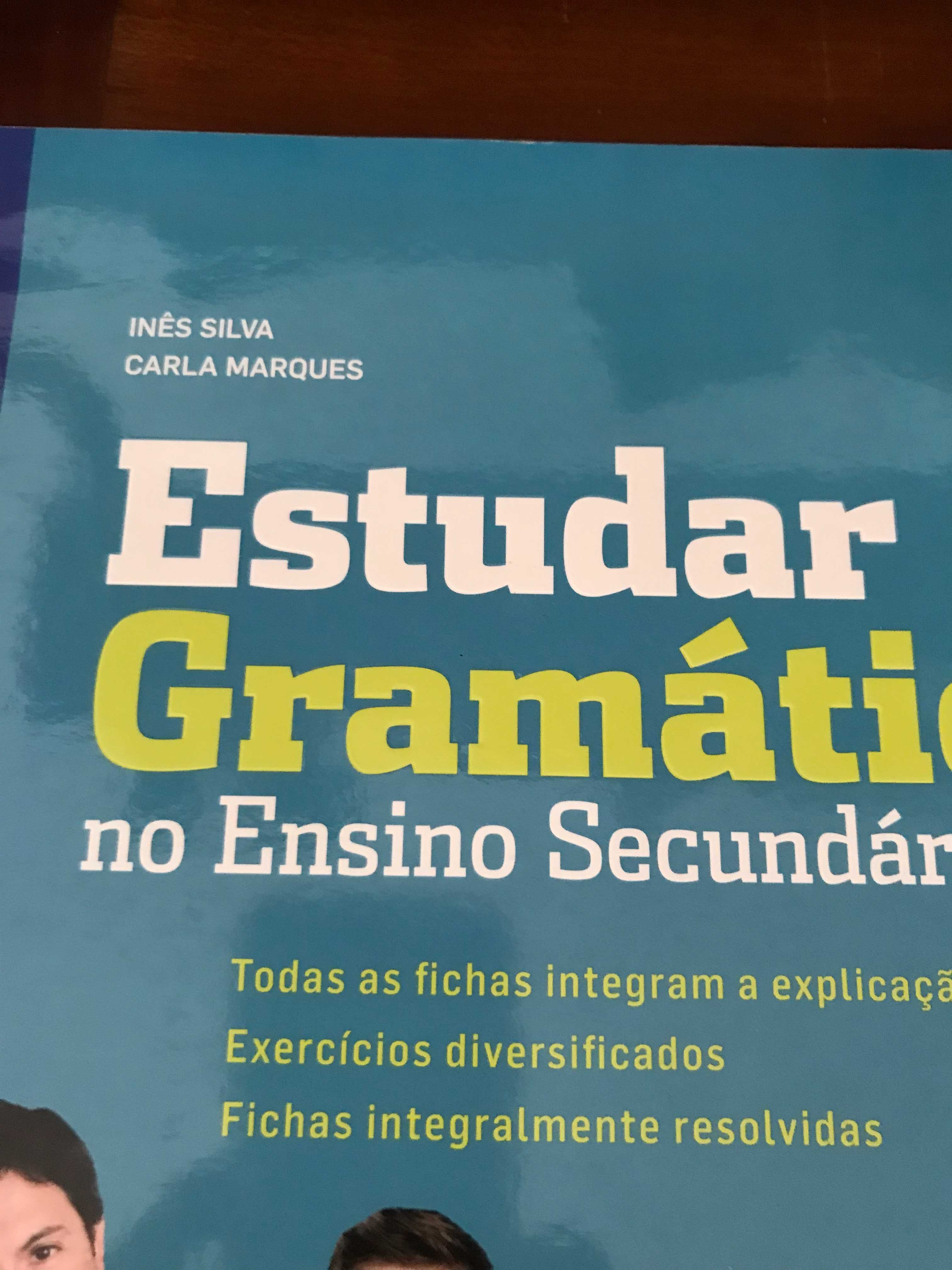 Livro Estudar Gramática Secundário - Edição Asa