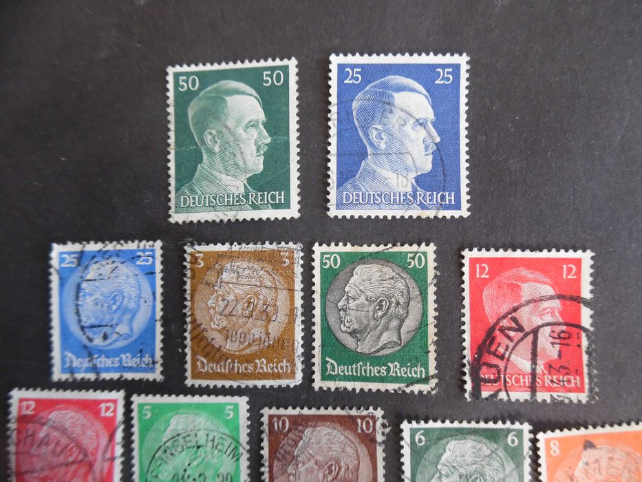 Selos Alemanha Nazi 1939/45- Lote de selos  usados