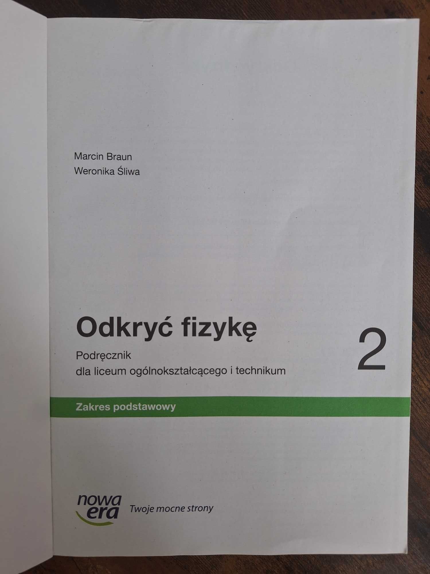 Odkryć fizykę 2 zakres podstawowy