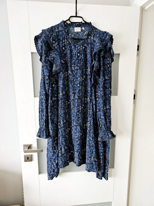 Niebieska sukienka Atelier Reve 38 m