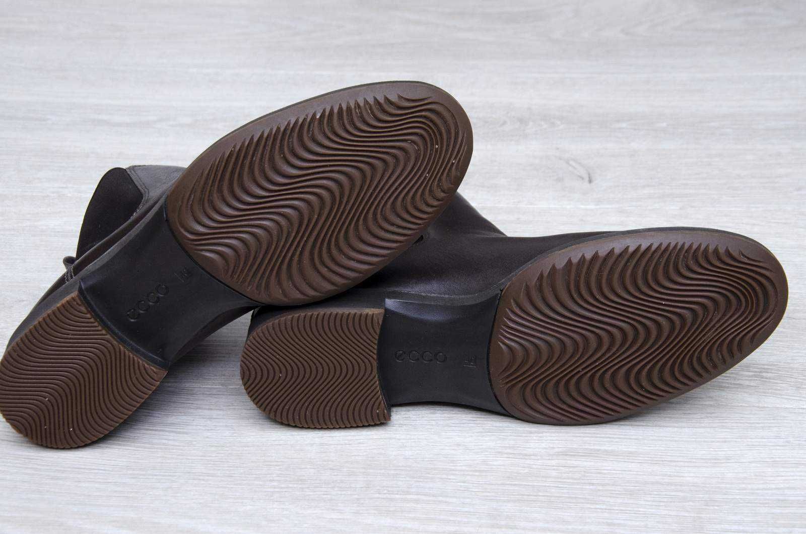 Шкіряні черевики Ecco Saunter. Устілка 26 см