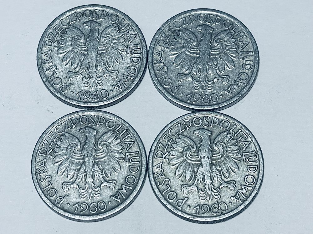 Monety 2 złote 1960 Jagody zestaw PRL