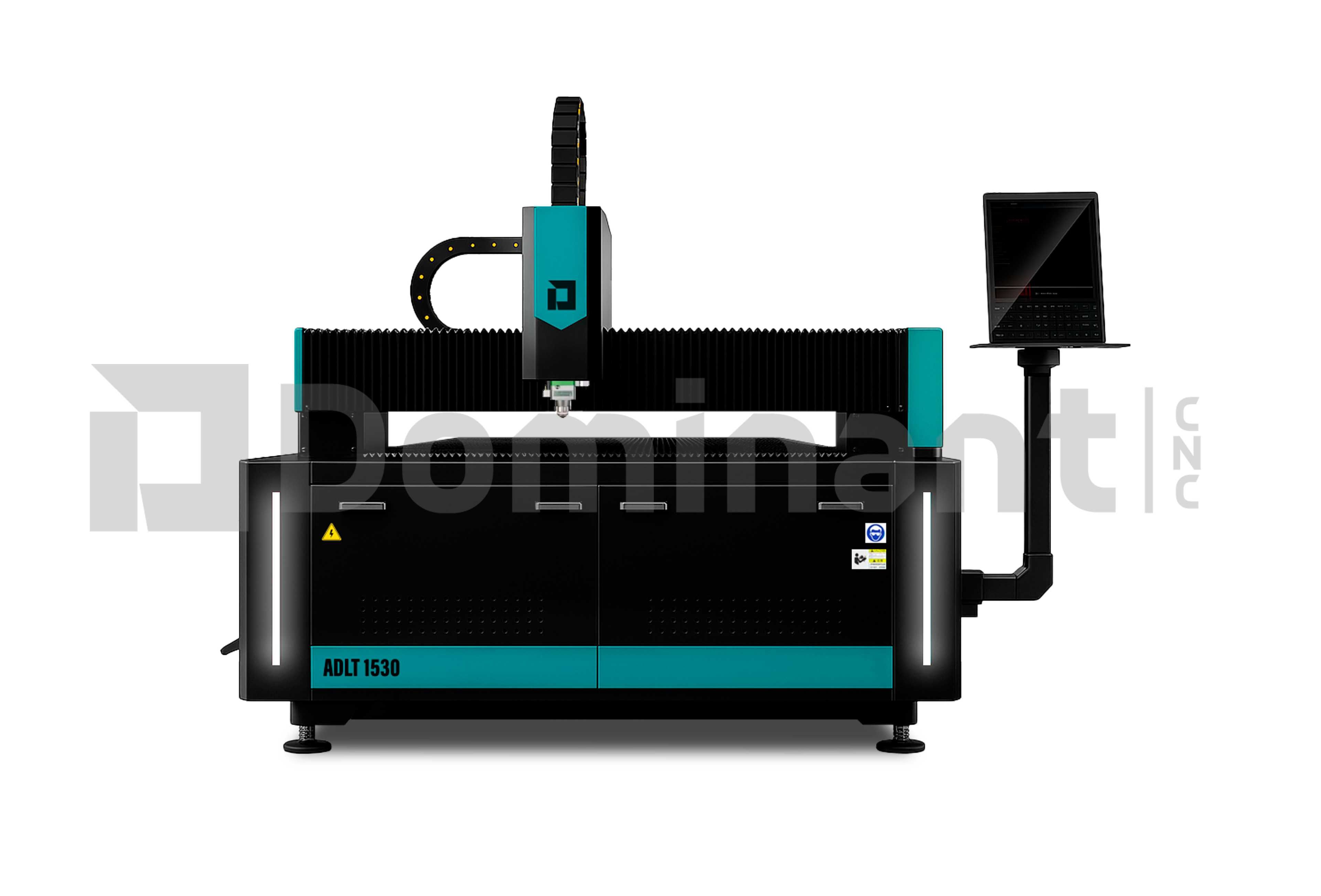 Лазер по металу з ЧПУ 1500х3000мм 2кВт Dominant CNC