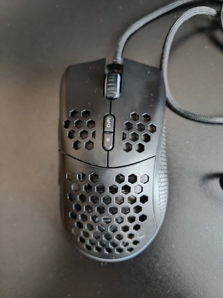 Myszka przewodowa, gamingowa Genesis Krypton 555+myszka redragon