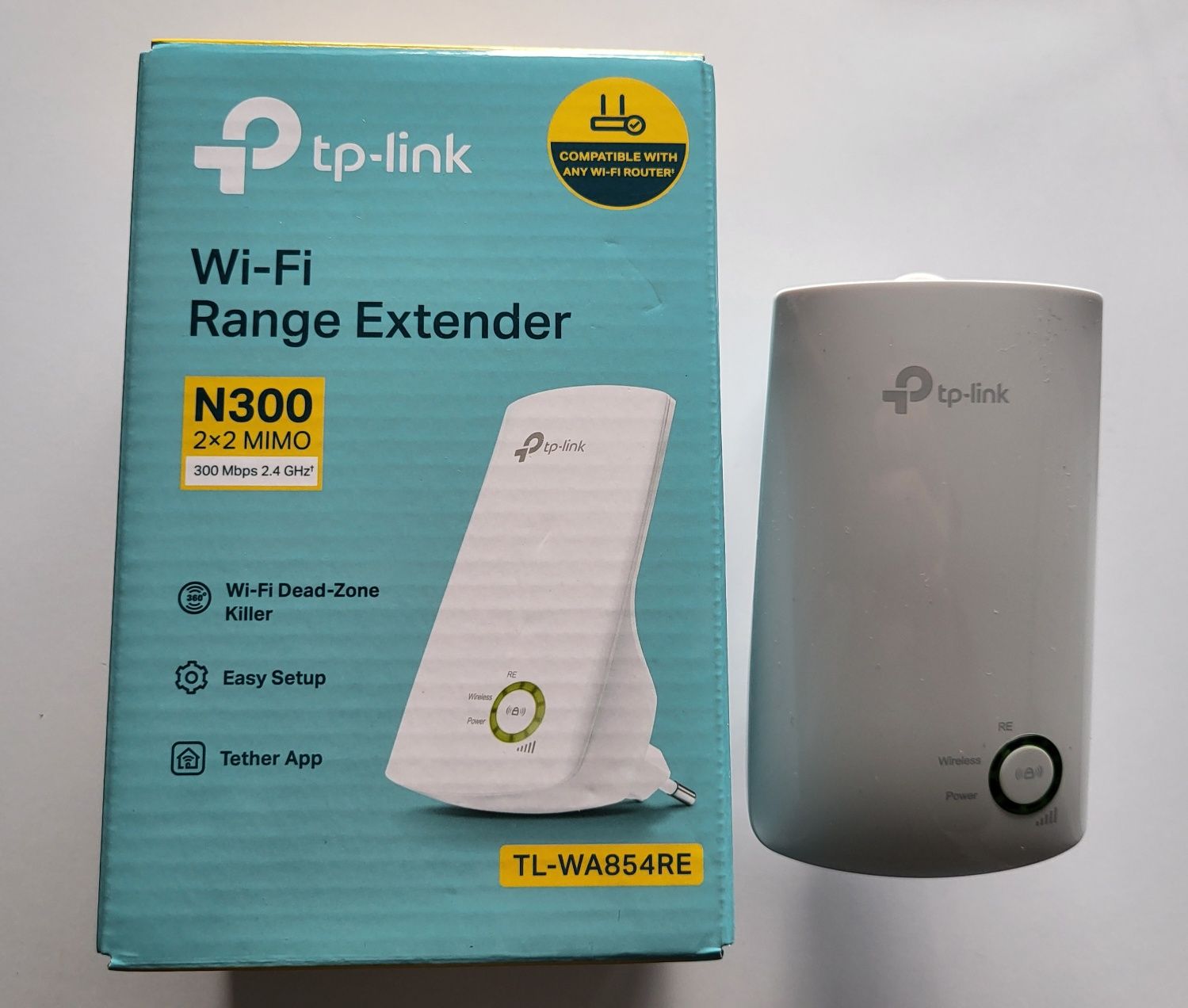 Wzmacniacz sygnału Wi-Fi TP-Link TL- WA854RE